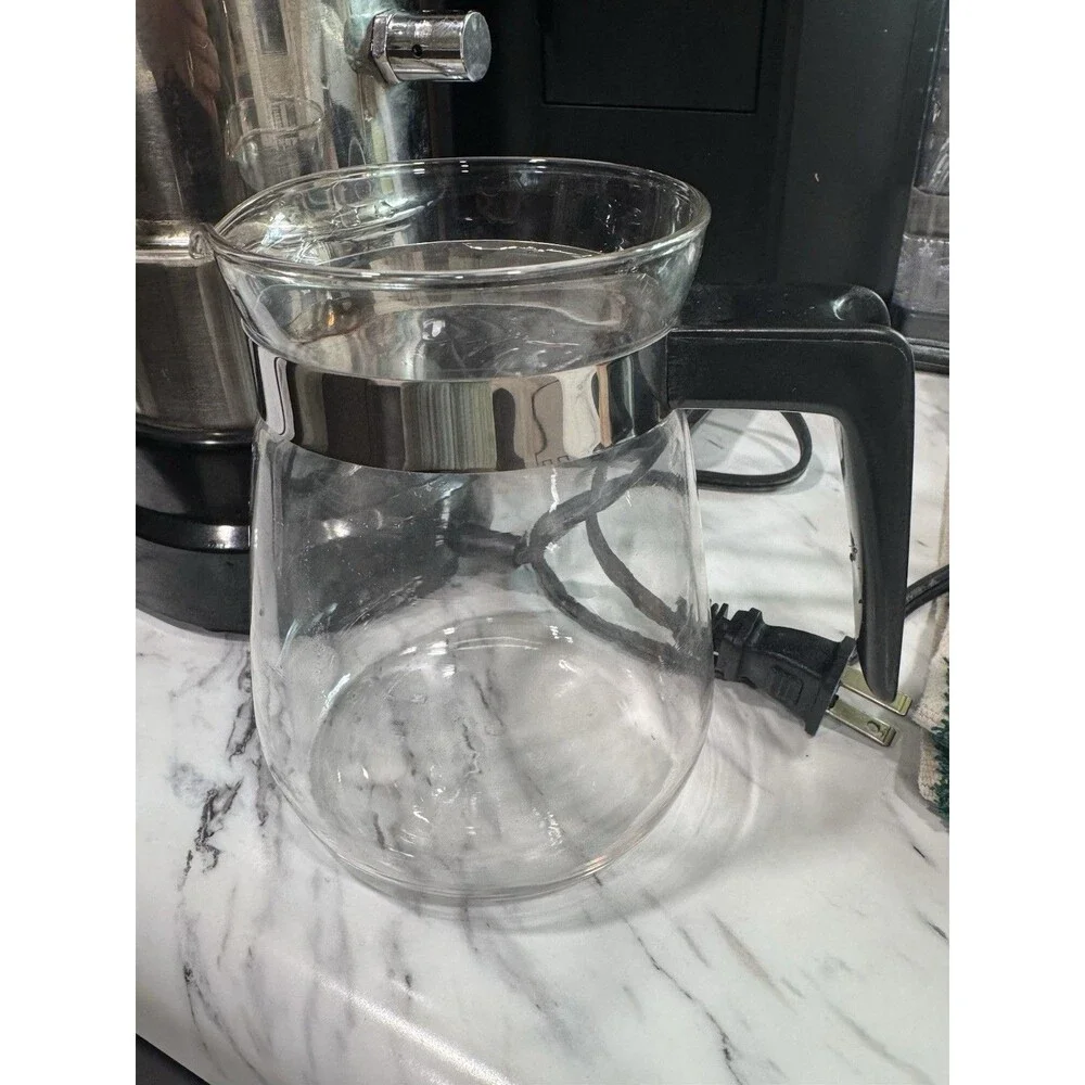 Vintage Signor Cappuccino II Coffee Machine 3-6-9 Cups Made In Italy Works